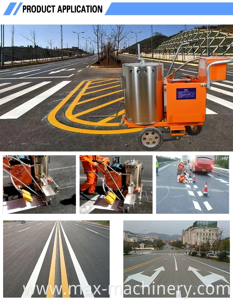 Self-Propelled Thermoplastic Screeding Road Marking Machine